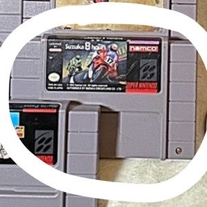 SNES game. Suzuka 8 hour game.
